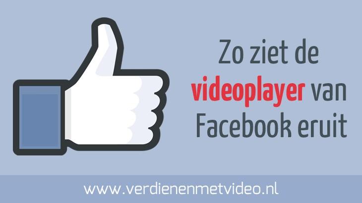Zo ziet de videoplayer van Facebook eruit