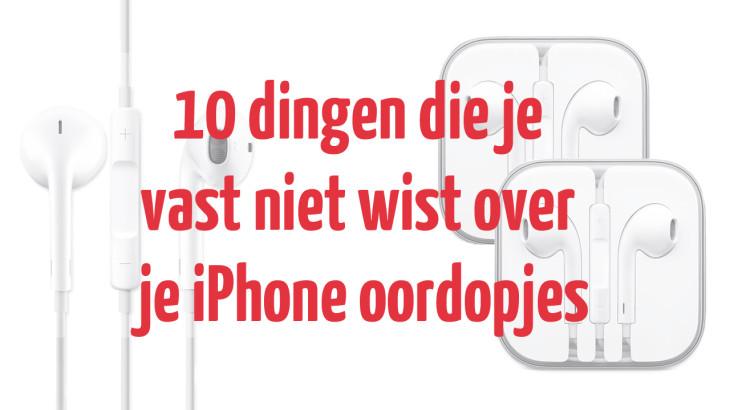 10 dingen die je vast niet wist over je iPhone oordopjes header