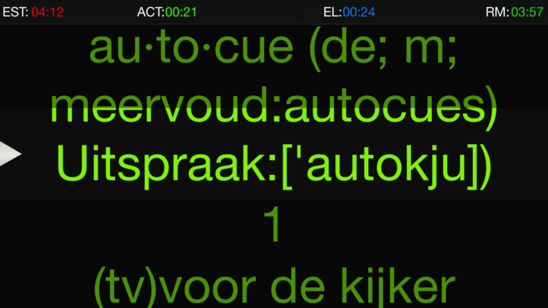 Beste Autocue App voor het maken van Smartphone Video's