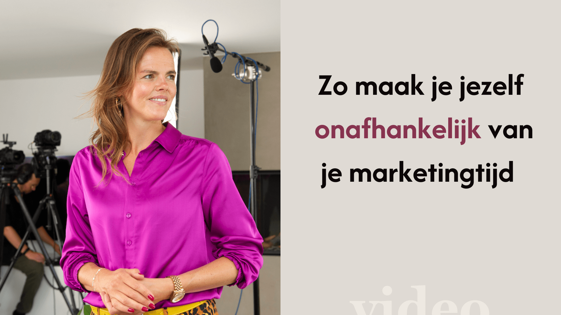 Marketing tijd besparen