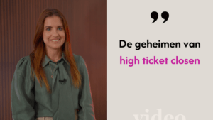 High ticket sales high ticket closer Annemiek Hulzebos
