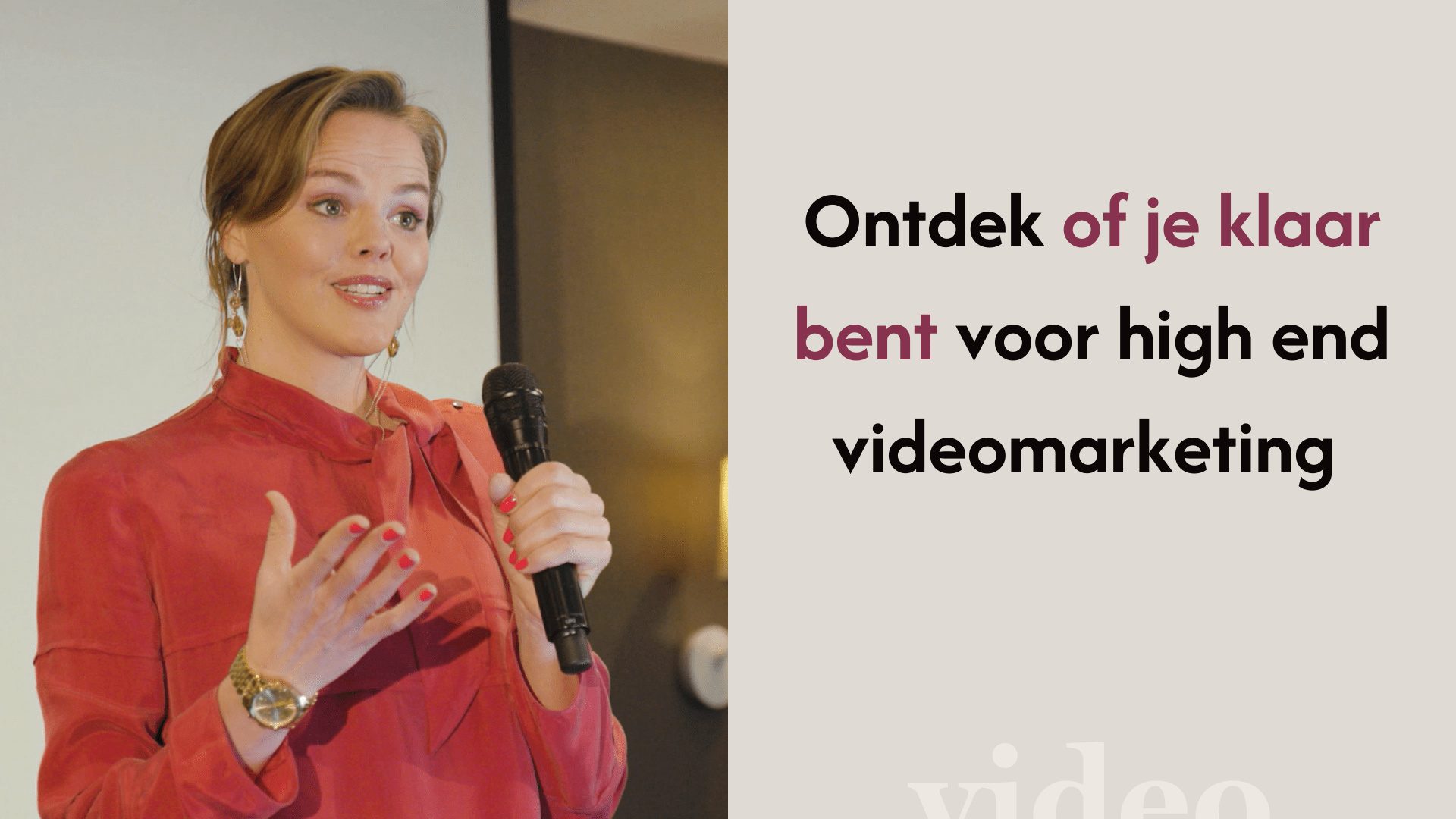 Klaar voor high end videomarketing