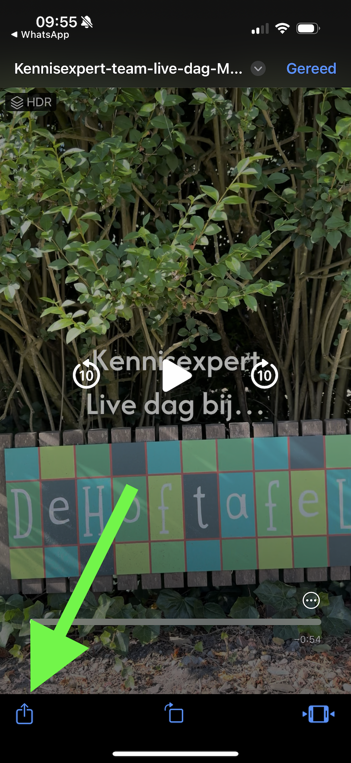 WeTransfer Video downloaden op je telefoon stap 7
