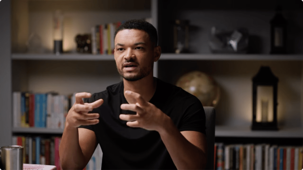 Podcast interview met onzichtbare microfoon