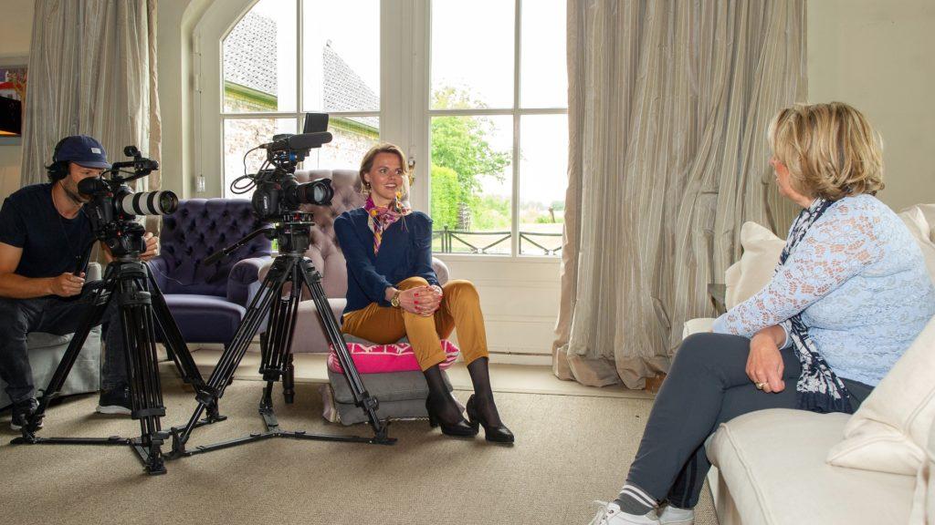 Videopodcast interview opstelling vertrouwen